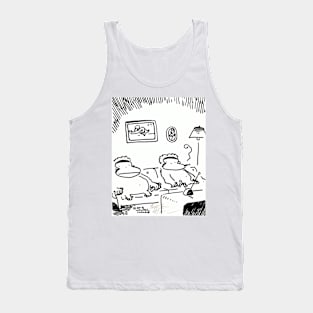 Couch Potato Apes Tank Top